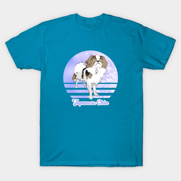 Japanese Chin Lover T-Shirt by THE Dog Designs